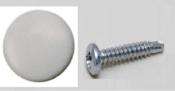 VIS 3.9 x 22 mm + CAPUCHONS X 20 GRIS MOYEN