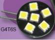 AMPOULE SMD-LED 6 LEDS Blanc FROID - 1 W-G4