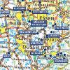 Carte ALLEMAGNE des aires et Parkings GRATUITS - TRAILER'S PARK