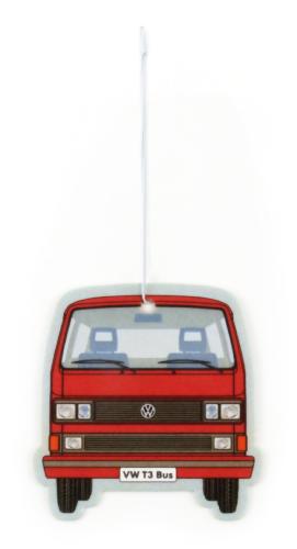 DESODORISANT INTERIEUR VW COLLECTION - VW T3 - Vanille/rouge 