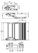 MARCHEPIED MOTORISE 12V THULE SINGLE STEP COMPACT 500mm 