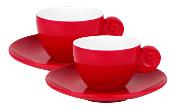 SET DE 2 TASSES EXPRESSO MELAMINE ROUGE