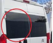FENETRE ARRIERE GAUCHE CARBEST POUR PORTES ARRIERES DUCATO APRES 2007