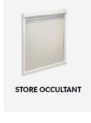 CASSETTE DOMETIC "DB1R" + STORE ROULANT + MOUSTIQUAIRE  (980 x 530 MM)