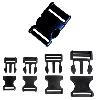 BOUCLES ATTACHE RAPIDE 50mm - lot de 2