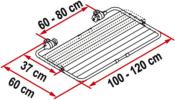 SÉCHOIR POUR PORTE VELO FIAMMA - EASY DRY
