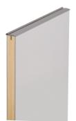 BORDURE PORTE AVEC LEVRE GRIS MOYEN - rouleau de 40m