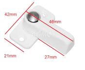 BLOCAGE TOURNIQUET PLASTIQUE BLANC 42 x 21mm