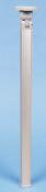 PIED DE TABLE ARTICULATION HAUTE 72CM ARGENTE