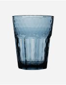 VERRES A EAU BLEU BO CAMP 200ml - LOT DE 4 VERRES