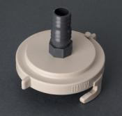 couvercle avec pice de connexion pour vidange pour rservoir roll tank 40F