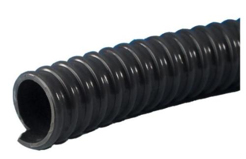 TUYAU FLEXIBLE ANNELE GRIS Ø19 mm au METRE