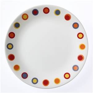 ASSIETTE RONDE 21CM CORELLE - HOT DOTS