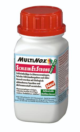 MULTINOX SchleimEx 125 nettoyage réservoirs eaux usées jusqu'à 125 l