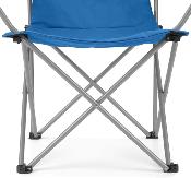 LOT DE 2 CHAISES VW COLLECTION : 1 BLEUE + 1 ROUGE