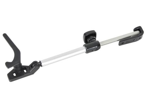 COMPAS DE FENETRE TUBULAIRE POLYPLASTIC A MOLETTE 200mm - GAUCHE