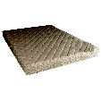 SUR-MATELAS MOUSSE MEMOIRE FORME