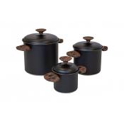 BATTERIE DE CUISINE HADING COMPACT 3 PIECES