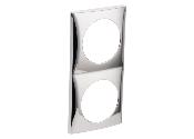 CADRE DE FINITION DOUBLE BERKER INTEGRO CHROME BRILLANT