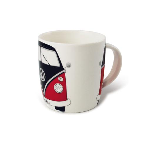 TASSE MUG VW COLLECTION DECOR BULLI ROUGE ET NOIR