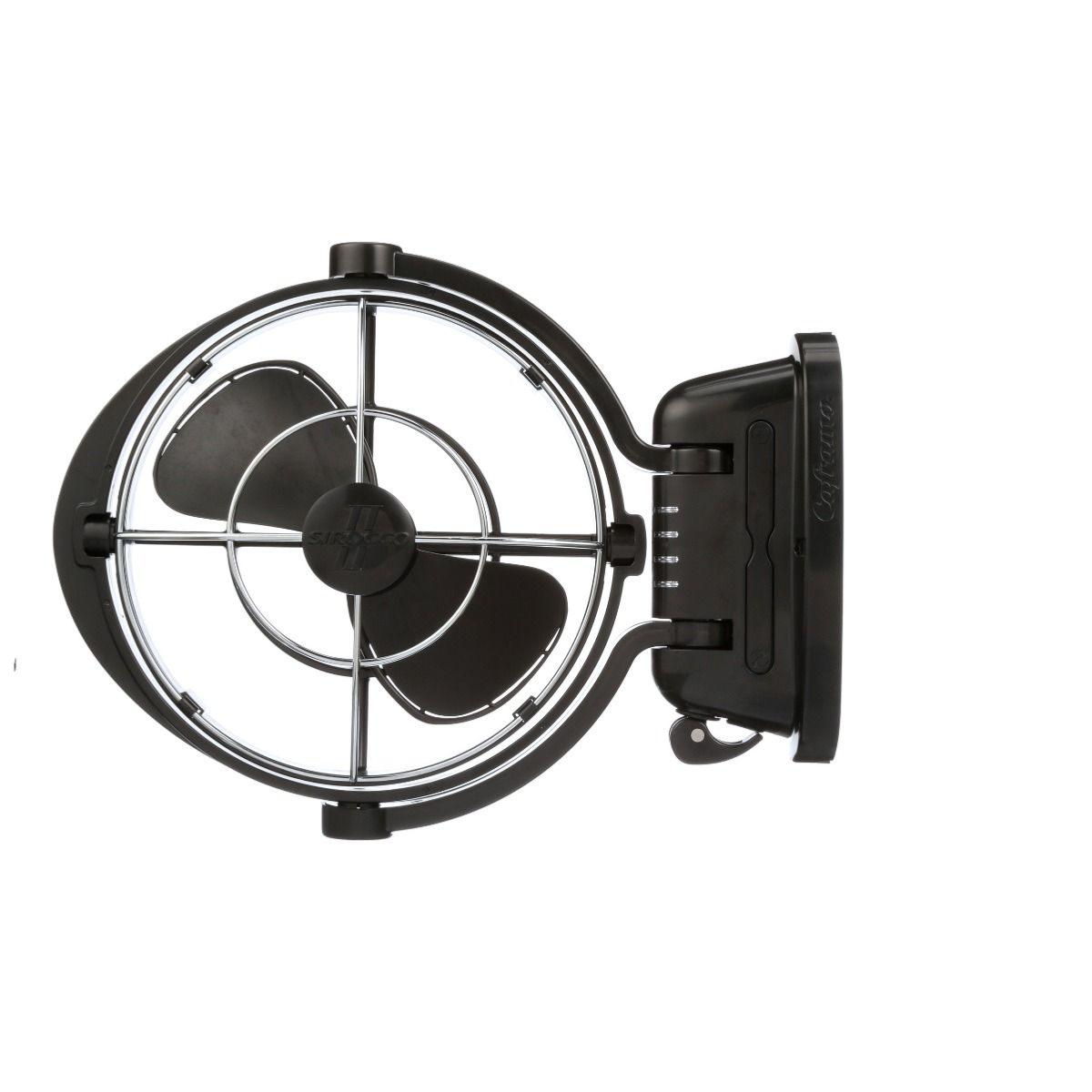 Ventilateur De Sol Caframo Ultimate Noir - 3 Vitesses, Télécommande, Silencieux, Pour Chambre, Salon (12V)