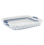 CORBEILLE A LINGE PLIABLE INCASA 61,9 x 44,5 x 7,8/26.2 cm
