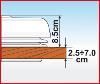 LANTERNEAU FIAMMA VENT 50x50 - CRISTAL