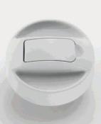 BOUCHON DE RESERVOIR BLANC AVEC CLAPET DE FERMETURE - SANS CYLINDRE