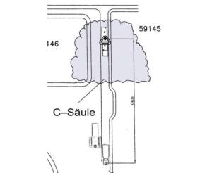 SET FIXATION CEINTURE AVANT POUR VW T5