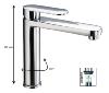 ROBINET MITIGEUR LINNEA S PIVOTANT 160°- REICH Raccord Uniquick