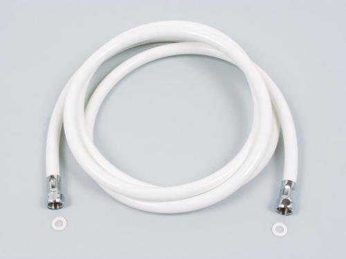 FLEXIBLE DE DOUCHE PLASTIQUE BLANC 2 m ( 1/2' X 1/2' )