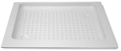 BAC A DOUCHE en PST 83x67x5,5 cm