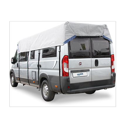 BACHE DE PROTECTION DE TOIT UNIVERSELLE HINDERMANN TYVEK SUPRA-FC 3x8m