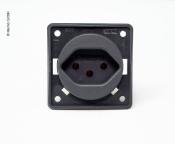 PRISE 230 V NORMES SUISSE BERKER INTEGRO - GRIS ANTHRACITE