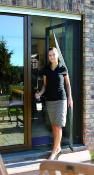 RIDEAU MOUSTIQUAIRE DE PORTE 3 PANNEAUX - 95x220 cm