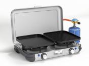 RECHAUD 2 FEUX CAMPINGAZ Kitchen 2 Grill&Go cartouche gaz Easy Clic