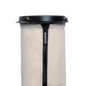 POUBELLE SOUPLE FLEXTRASH L BEIGE - 9 LITRES