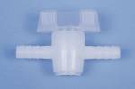 ROBINET D'ARRET EN PLASTIQUE POUR TUYAU DIAM 10mm