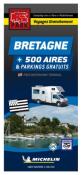 Carte BRETAGNE des aires de camping-car GRATUITES - TRAILER'S PARK