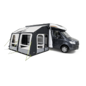 AUVENT GONFLABLE KAMPA MOTOR RALLY AIR PRO 390 M - hauteur 265 à 295cm 