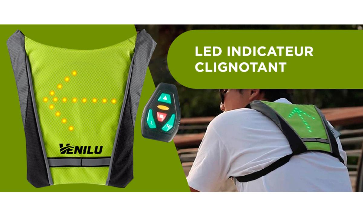 Gilet clignotant