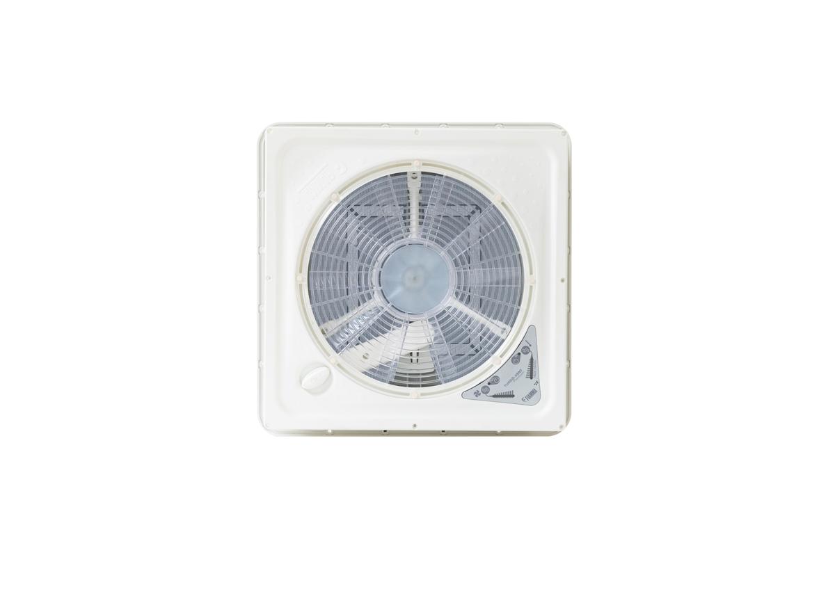 LANTERNEAU TURBO VENT PREMIUM FIAMMA capot transparent AVEC THERMOSTAT  TOUCHE SENSITIVE