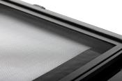 BAIE AVANT GAUCHE COULISSANTE CARBEST T5/T6/T6.1 VERRE SECURIT R43 AVEC MOUSTIQUIRE METAL INTEGREE