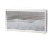 BAIE PROJETANTE CARBEST serie RW Elegance 900x450 mm AVEC CADRE OCCULTANT et MOUSTIQUAIRE