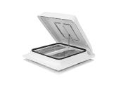 LANTERNEAU FIAMMA TURBO-VENT 12V AVEC THERMOSTAT BLANC