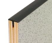 PROFIL T STANDARD 15MM - GRIS FONCE - rouleau de 5m 
