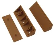 COINS DE CONNEXION PLASTIQUE 100x21x21 - boite de 6
