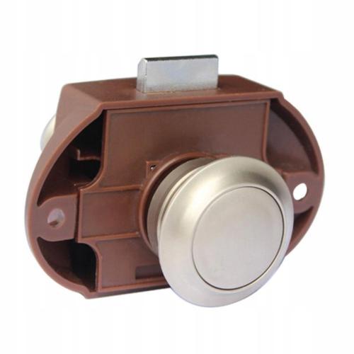 FERMETURE MEUBLE PUSH LOCK CHROME MAT carton de 50 pièces