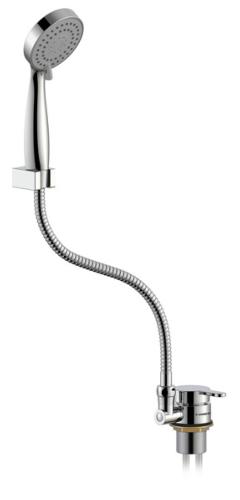 ENSEMBLE DE DOUCHE CHROME CARBEST avec Mitigeur monocommande + douchette