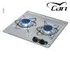 Plaque Gaz 2 feux encastrable CAN PC1322 - 380x360mm